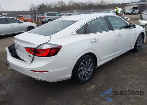 2019 Honda Insight Touring из США, поврежденный, VIN 19XZE4F90KE012133